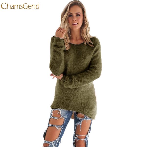 chamsgend sweater women 2018 winter pullovers casual solid round neck winter sweater pullover women ladies knitwear, White;black
chamsgend sweater women 2018 winter pullovers casual solid round neck winter sweater pullover women ladies knitwear, White;black