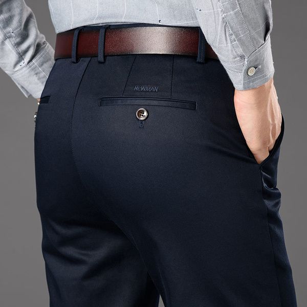 mrmt 2019 brand new men's trousers casual loose straight pants for male middle-aged high-waisted trousers, Black
mrmt 2019 brand new men's trousers casual loose straight pants for male middle-aged high-waisted trousers, Black