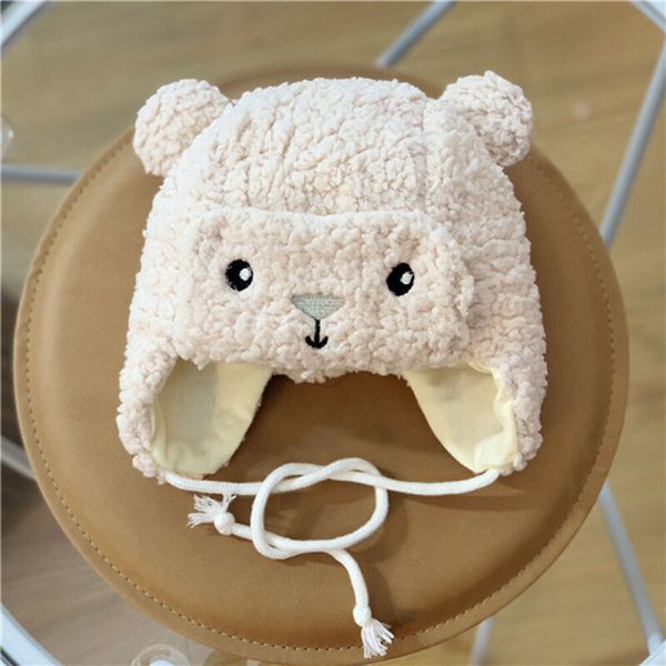 new kids baby winter casual warm wool bear hat cute toddler bandage earmuffs beanie cap gray pink white coffee, Blue;gray
new kids baby winter casual warm wool bear hat cute toddler bandage earmuffs beanie cap gray pink white coffee, Blue;gray