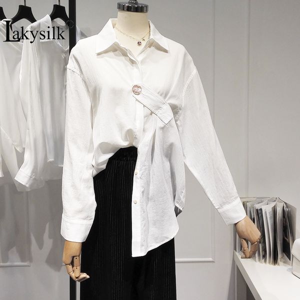 women's white blouses 2020 spring 100%cotton shirts solid button turn-down collar blouses full sleeve casual mid-length shirts
women's white blouses 2020 spring 100%cotton shirts solid button turn-down collar blouses full sleeve casual mid-length shirts