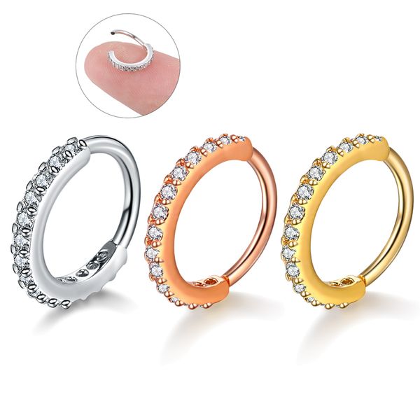 1pc seamless nose hoop septum rings real pierced daith cartilage tragus piercings ear helix clicker conch rook piercings jewelry, Slivery;golden
1pc seamless nose hoop septum rings real pierced daith cartilage tragus piercings ear helix clicker conch rook piercings jewelry, Slivery;golden