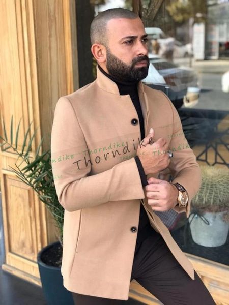 thorndike custom made tweed wool brown herringbone men suit british style modern blazer 1 piece skinny men suits only jacket, White;black
thorndike custom made tweed wool brown herringbone men suit british style modern blazer 1 piece skinny men suits only jacket, White;black