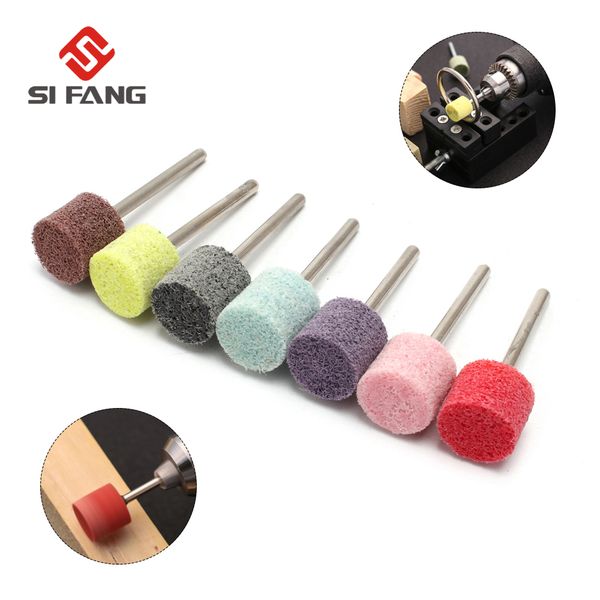 10pcs nylon fiber mini grinding head mounted point polishing wheel 3mm shank for dremel rotary tool 180-1500 grit
10pcs nylon fiber mini grinding head mounted point polishing wheel 3mm shank for dremel rotary tool 180-1500 grit
