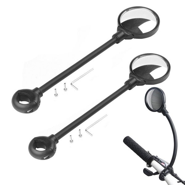 rear view mirror bike bicycle cycling aluminum rear view rearview mirror handlebar flexible durable and practical
rear view mirror bike bicycle cycling aluminum rear view rearview mirror handlebar flexible durable and practical