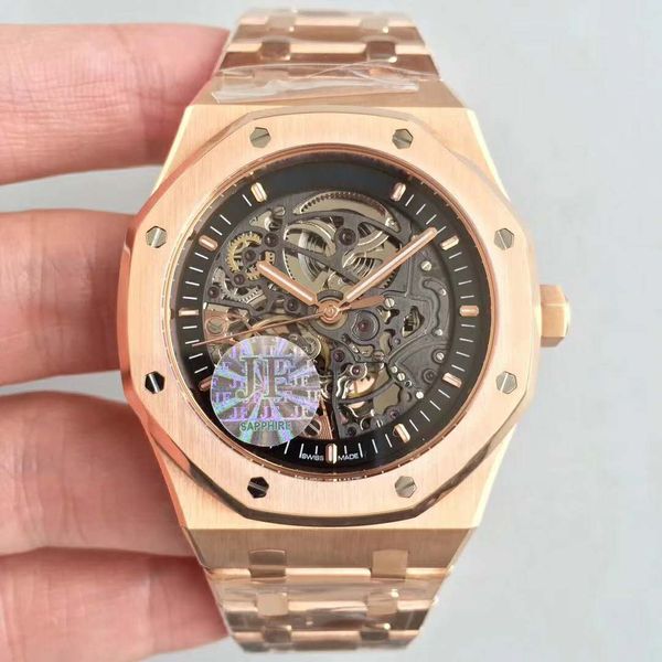 mens watch mechanical timer 42 mm sport luminous table mens business hollow waterproof diving 30 meters watch, Slivery;brown
mens watch mechanical timer 42 mm sport luminous table mens business hollow waterproof diving 30 meters watch, Slivery;brown