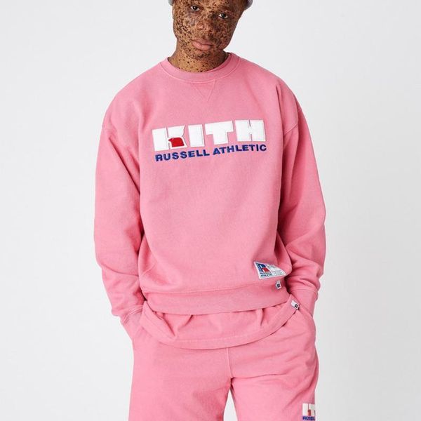 kith 19fw kith x russell athletic логотип crewneck с длинным рукавом повседневная толстовка мода пуловер свитер спортивная одежда уличные ка, Black
kith 19fw kith x russell athletic логотип crewneck с длинным рукавом повседневная толстовка мода пуловер свитер спортивная одежда уличные ка, Black