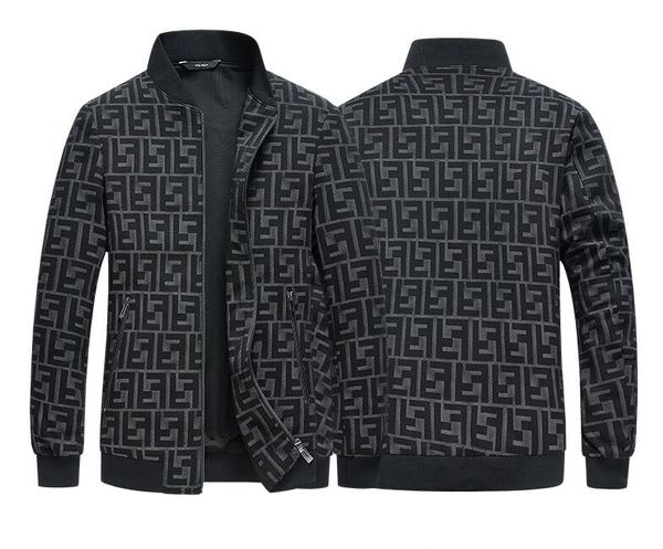 new spring and autumn coat men's plaid jacket baseball collar jacket casual men's letter print jacket, Black;brown
new spring and autumn coat men's plaid jacket baseball collar jacket casual men's letter print jacket, Black;brown