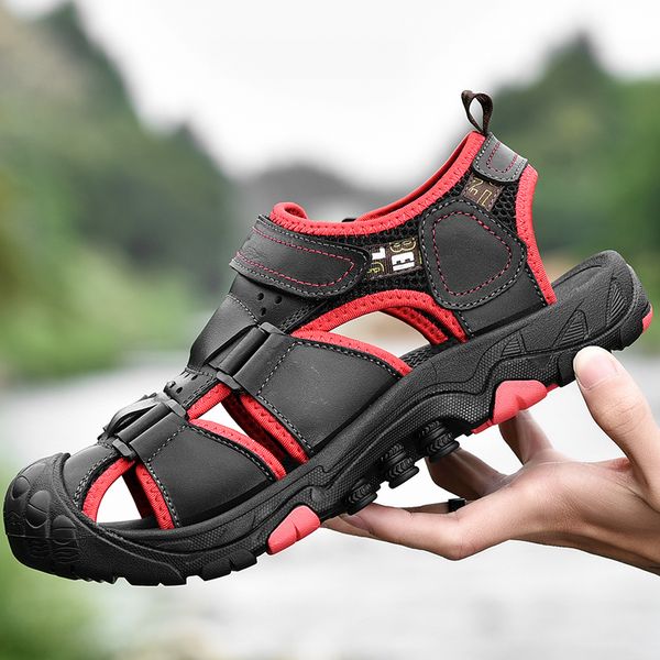 new arrival outdoor sandals for mens genuine leather hiking sandals man comfortable men sneaker trekking men
new arrival outdoor sandals for mens genuine leather hiking sandals man comfortable men sneaker trekking men
