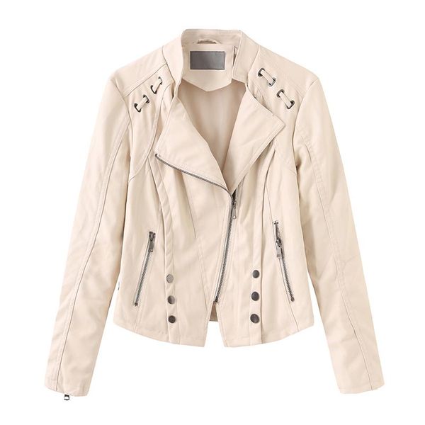 brand motorcycle pu leather jacket women winter and autumn new fashion coat 6 color zipper outerwear jacket new 2019 coat hot, Black
brand motorcycle pu leather jacket women winter and autumn new fashion coat 6 color zipper outerwear jacket new 2019 coat hot, Black
