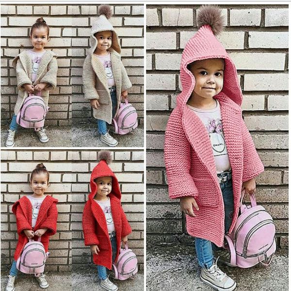 toddler baby girls autumn winter clothes knitted sweater pure colour children's long cap sweater for girls, Blue
toddler baby girls autumn winter clothes knitted sweater pure colour children's long cap sweater for girls, Blue