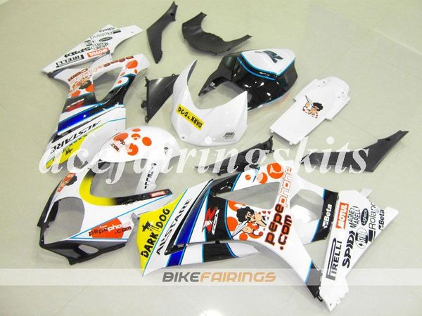 4 gifts new abs motorcycle full fairings set fit for suzuki gsx-r1000 k7 2007 2008 07 08 bodywork set white yellow
4 gifts new abs motorcycle full fairings set fit for suzuki gsx-r1000 k7 2007 2008 07 08 bodywork set white yellow