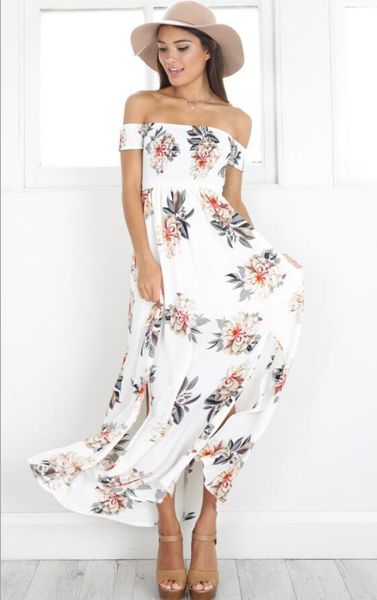 women casual off shoulder boho flower print dress beach party wedding wrapped chest trumpet sleeve beach dressclothing ladies, Black;gray
women casual off shoulder boho flower print dress beach party wedding wrapped chest trumpet sleeve beach dressclothing ladies, Black;gray