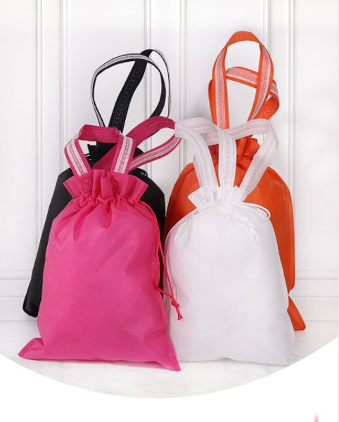 spot environmental protection non-woven drawstring drawstring fashion creative tote bag double-layer thick design, not easy to break
spot environmental protection non-woven drawstring drawstring fashion creative tote bag double-layer thick design, not easy to break