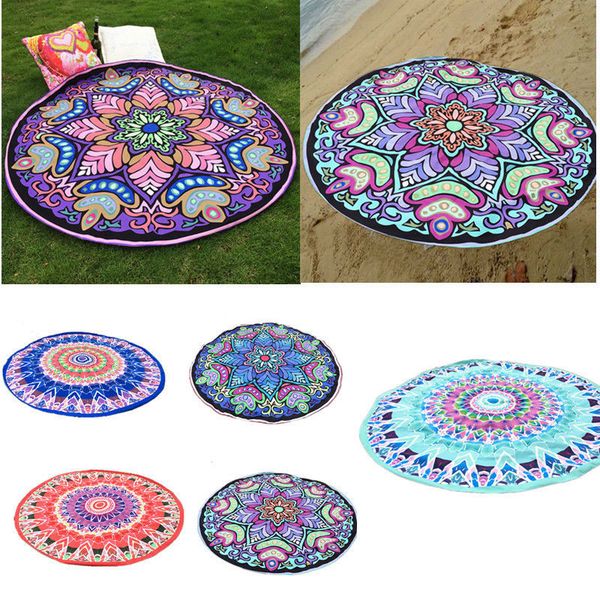 hirigin suimsuit cover ups swimming circular beach mat pattern printed swim mat indian roundie style beach towel
hirigin suimsuit cover ups swimming circular beach mat pattern printed swim mat indian roundie style beach towel