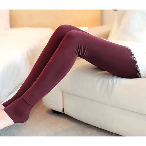 ladies autumn & winter warm trousers slim fit pencil pants fleece lined thicken, Black
ladies autumn & winter warm trousers slim fit pencil pants fleece lined thicken, Black
