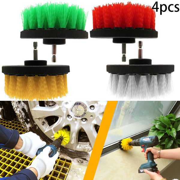 4pcs/set 4 inch electric drill clean brushes scrub brush power cleaning tire attachment plastic car maintenance cleaning kit
4pcs/set 4 inch electric drill clean brushes scrub brush power cleaning tire attachment plastic car maintenance cleaning kit