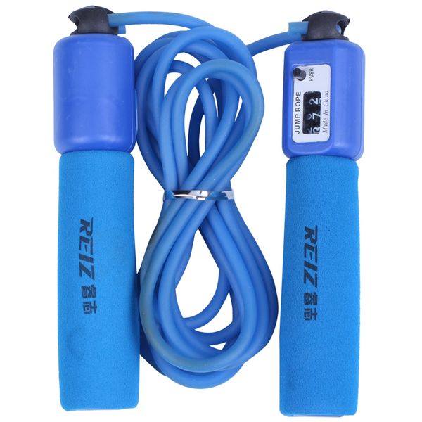 reiz fitness equipment adjustable sponge handle rope jumping bodybuilding exercise bearing rope skipping 393 blue
reiz fitness equipment adjustable sponge handle rope jumping bodybuilding exercise bearing rope skipping 393 blue