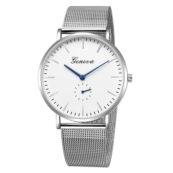 new arrive geneva watch simple mesh watches steel wholesale factory price clock for one eye wrist watches business watches for men, Slivery;brown
new arrive geneva watch simple mesh watches steel wholesale factory price clock for one eye wrist watches business watches for men, Slivery;brown