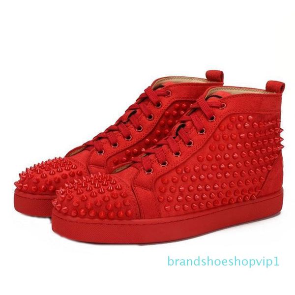 designer shoes brand studded spikes flats shoes red bottoms shoes luxury mens womens party lovers genuine leather sneakers size 36-46 e6, Black 
designer shoes brand studded spikes flats shoes red bottoms shoes luxury mens womens party lovers genuine leather sneakers size 36-46 e6, Black