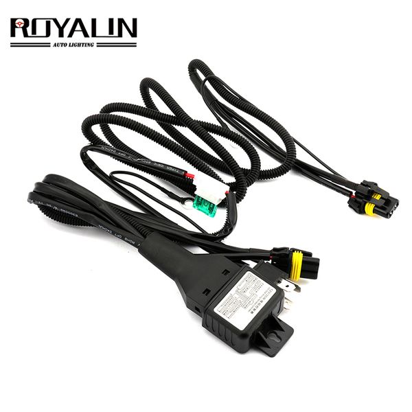 royalin car styling relay harness 12v for h1 h4 d2s h7 bi xenon projector lens hi/lo beam wiring controller w/ fuse protection
royalin car styling relay harness 12v for h1 h4 d2s h7 bi xenon projector lens hi/lo beam wiring controller w/ fuse protection