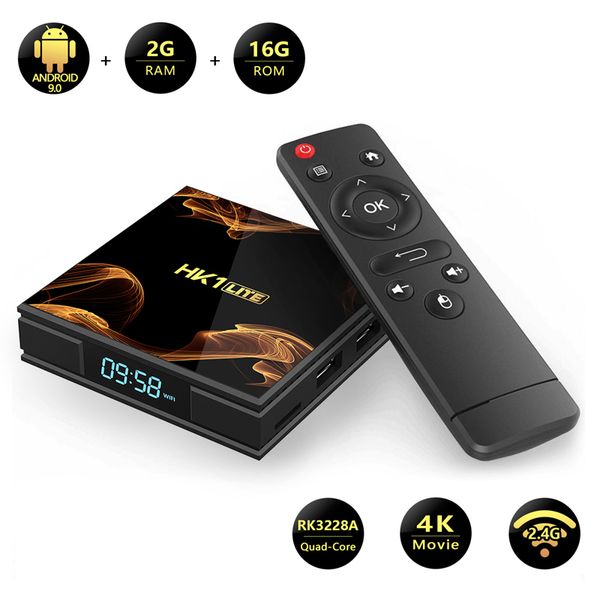 HK1 Lite RK3328A TV Box Android 9.0 2GB 16GB Quad Core 4K Streaming Media Player 2.4G Wifi Android9.0 OTT Коробки H.265
HK1 Lite RK3328A TV Box Android 9.0 2GB 16GB Quad Core 4K Streaming Media Player 2.4G Wifi Android9.0 OTT Коробки H.265