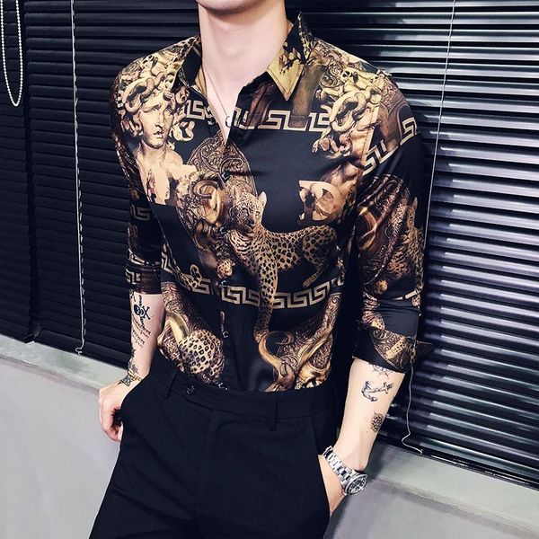 luxury baroque shirts designer shirts mens gold social club shirtslim fit black gold mens camisa masculina 2019 spring
luxury baroque shirts designer shirts mens gold social club shirtslim fit black gold mens camisa masculina 2019 spring