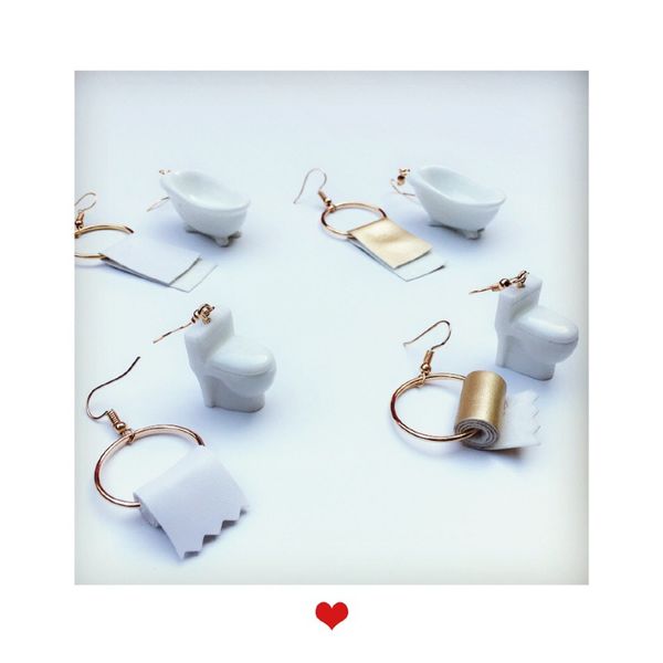 toilet paper earrings long ab earings for women 2020 wholesale jewelry statement dangle korean drop earring fashion korean style, Silver
toilet paper earrings long ab earings for women 2020 wholesale jewelry statement dangle korean drop earring fashion korean style, Silver