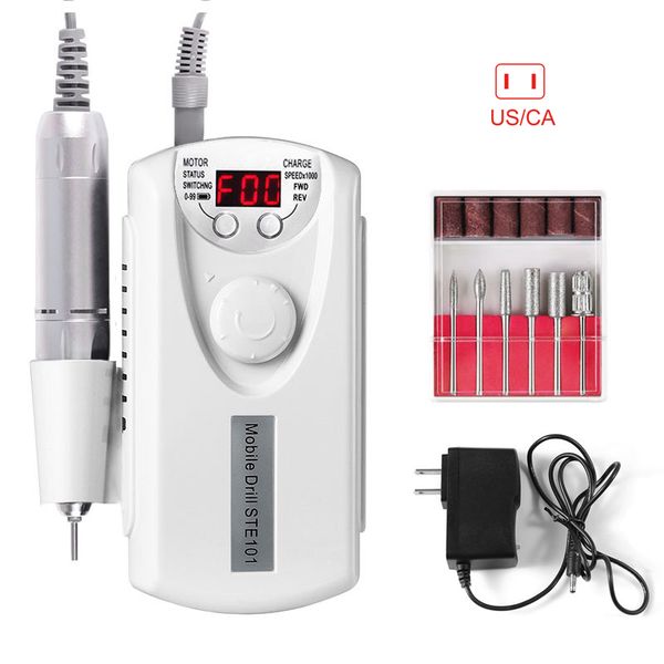 high nail polishing machine electric nail drill machine rechargeable strong polishing manicuretools ktc 66, Silver
high nail polishing machine electric nail drill machine rechargeable strong polishing manicuretools ktc 66, Silver