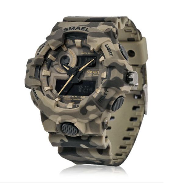 famous fashion digital-watch mens sports watches army wristwatch erkek saat resist clock quartz watch men, Slivery;brown
famous fashion digital-watch mens sports watches army wristwatch erkek saat resist clock quartz watch men, Slivery;brown