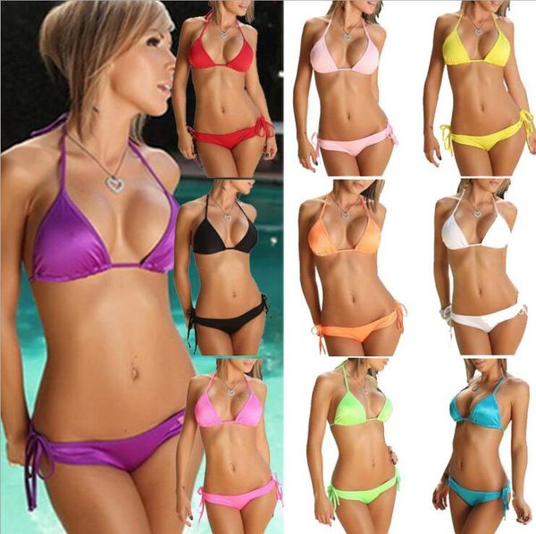 swimwear bikini spot wholesale 11 colors europe and america ms. bikini sling strap swimsuit simple gfit ems, White;black
swimwear bikini spot wholesale 11 colors europe and america ms. bikini sling strap swimsuit simple gfit ems, White;black