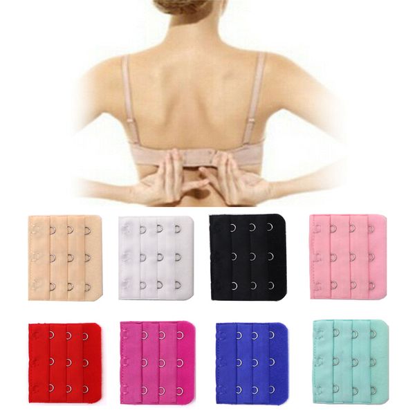 5pcs/lot soft useful lady women bra extender 2/3 hooks elastic adjustable lengthen clasp for underwear increase intimates size, Black;white
5pcs/lot soft useful lady women bra extender 2/3 hooks elastic adjustable lengthen clasp for underwear increase intimates size, Black;white
