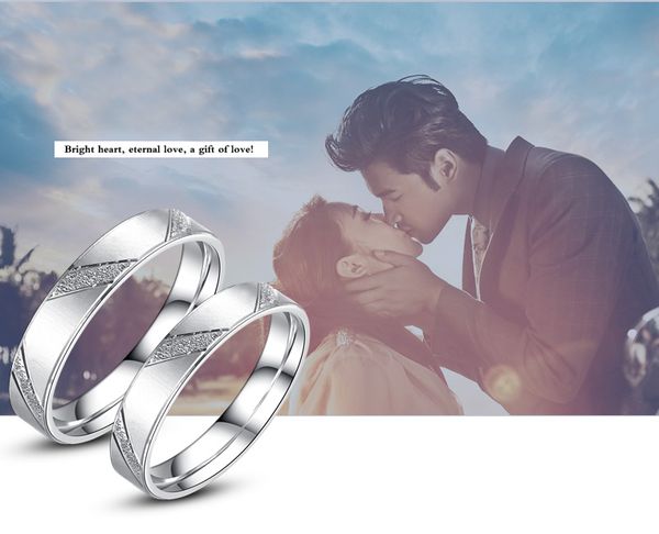 adjust size of the ring wedding lovers open rings party engagement charm jewelry i love you, Silver
adjust size of the ring wedding lovers open rings party engagement charm jewelry i love you, Silver