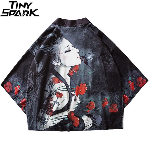 2019 japanese kimono jacket floral girl printed hip hop men jackets streetwear summer thin harajuku clothing japan style, Black;brown
2019 japanese kimono jacket floral girl printed hip hop men jackets streetwear summer thin harajuku clothing japan style, Black;brown