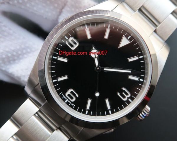 factory maker sapphire 39mm brand new steel black dial luminescent automatic 214270 mens men's watch watches, Slivery;brown
factory maker sapphire 39mm brand new steel black dial luminescent automatic 214270 mens men's watch watches, Slivery;brown