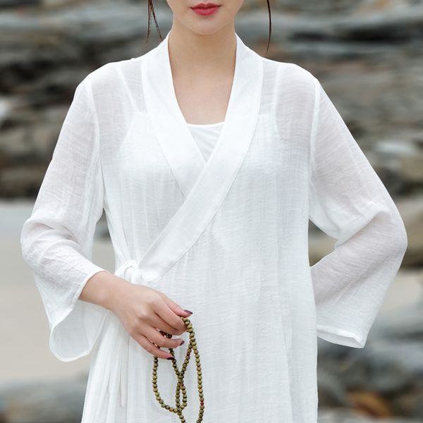 2019 chinese dress cheongsam qipao tang costume pure white zen meditation dress clothes women cotton clothing robe, Red
2019 chinese dress cheongsam qipao tang costume pure white zen meditation dress clothes women cotton clothing robe, Red