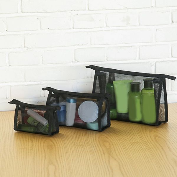 mesh makeup bag lightweight see through zipper pouch travel cosmetic toiletries organizer new
mesh makeup bag lightweight see through zipper pouch travel cosmetic toiletries organizer new