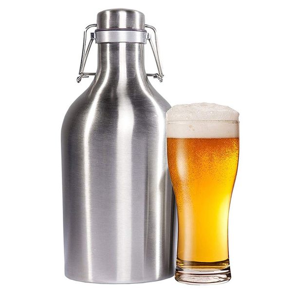 1l 2l homebrew beer growler food grade 304 stainless steel keg with swing home brew for cola wine apple fruit beer
1l 2l homebrew beer growler food grade 304 stainless steel keg with swing home brew for cola wine apple fruit beer
