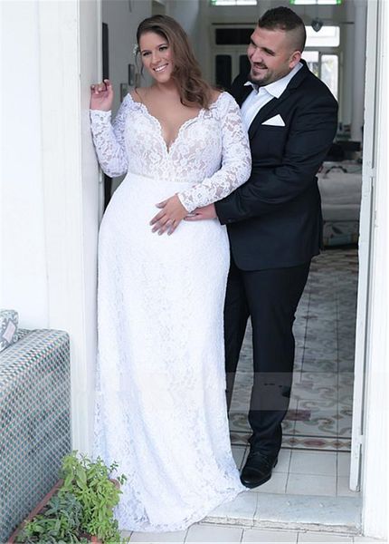 мода с длинным рукавом vestido де noiva оболочка с бисером ну вечеринку принцесса плюс свадебное платье без спинки развертки поезд на заказ, White
мода с длинным рукавом vestido де noiva оболочка с бисером ну вечеринку принцесса плюс свадебное платье без спинки развертки поезд на заказ, White