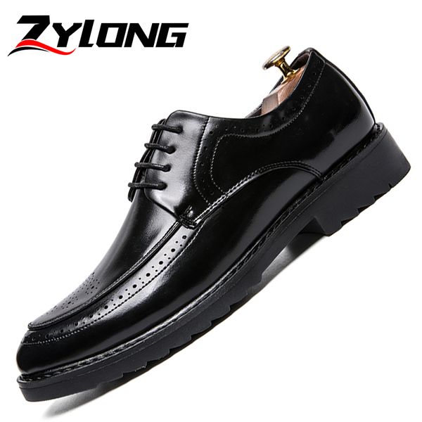 brogue men dress shoes leather oxford shoes for men british style office casual fashion design flats black
brogue men dress shoes leather oxford shoes for men british style office casual fashion design flats black