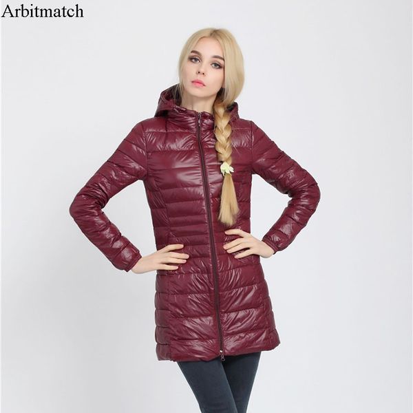 arbitmatch fashion winter ultra light down jacket 90% duck down hooded jackets long warm slim coat winter jacket women parka, Black
arbitmatch fashion winter ultra light down jacket 90% duck down hooded jackets long warm slim coat winter jacket women parka, Black