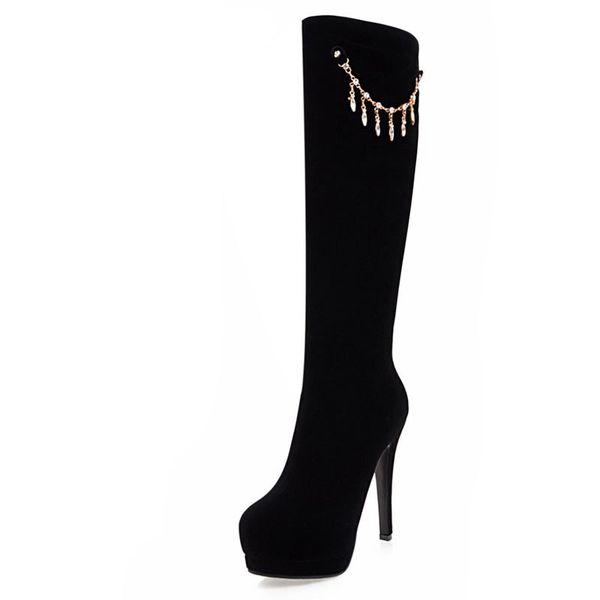 side zipper red knee high heel boots pole dancing boots black round toe platform female wedding stiletto shoes
side zipper red knee high heel boots pole dancing boots black round toe platform female wedding stiletto shoes