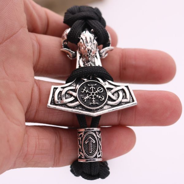 thor hammer nodic vikings runes pendant necklace mjolnir viking valknut original amulet sheep bracelet man jewelry bangles, Golden;silver
thor hammer nodic vikings runes pendant necklace mjolnir viking valknut original amulet sheep bracelet man jewelry bangles, Golden;silver