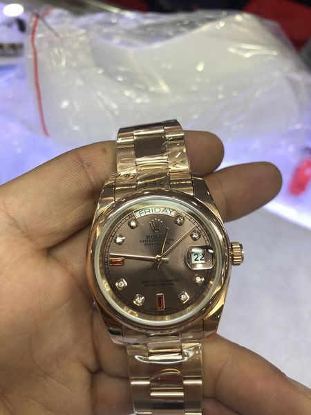 with original box papers selling luxury watch fashion watch chocolate diamond & ruby dial everose gold 118235 chodrp man wristwatch, Slivery;brown
with original box papers selling luxury watch fashion watch chocolate diamond & ruby dial everose gold 118235 chodrp man wristwatch, Slivery;brown