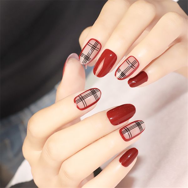 full cover nail stickers diy nail art diamond decals plain stickers self adhesive sticker false tips red wine black, Red;gold
full cover nail stickers diy nail art diamond decals plain stickers self adhesive sticker false tips red wine black, Red;gold