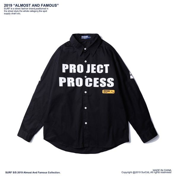 spring and summer tide brand polo shirt hip hop retro lapel long sleeve male couples with tide ins long sleeve t shirt ypf466, Black;brown
spring and summer tide brand polo shirt hip hop retro lapel long sleeve male couples with tide ins long sleeve t shirt ypf466, Black;brown