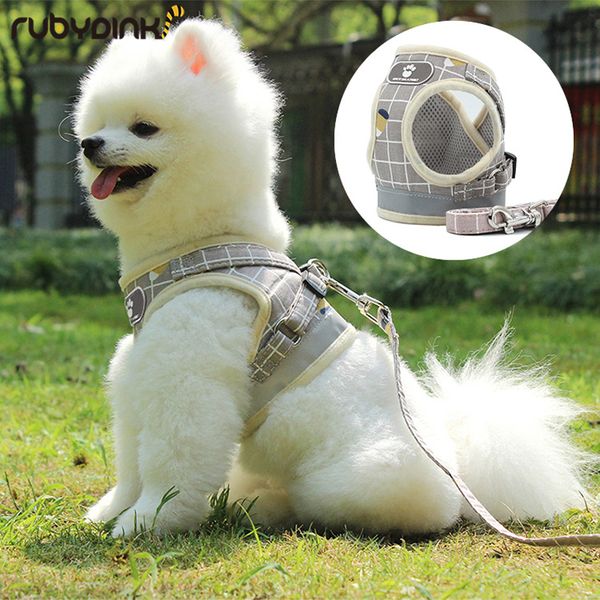 new no pull dog harness breathable mesh vest adjustable dog harness and leash set for small dogs reflective pet collar for puppy
new no pull dog harness breathable mesh vest adjustable dog harness and leash set for small dogs reflective pet collar for puppy