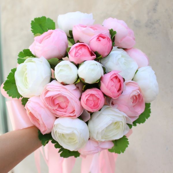 10pcs tea rose bouquet wedding artificial hand flower bridal bouquet wedding decoration silk rose bridesmaid wedding bouquet
10pcs tea rose bouquet wedding artificial hand flower bridal bouquet wedding decoration silk rose bridesmaid wedding bouquet