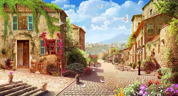 vintage european landscape background wall mural 3d wallpaper 3d wall papers for tv backdrop
vintage european landscape background wall mural 3d wallpaper 3d wall papers for tv backdrop