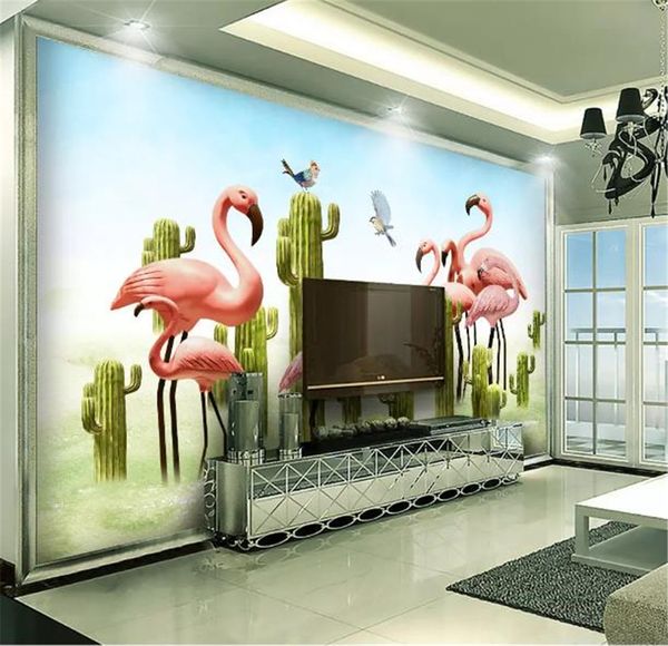 пользовательские обои 3d nordic small fresh 3d cactus flamingo гостиная спальня фона украшения стены обои
пользовательские обои 3d nordic small fresh 3d cactus flamingo гостиная спальня фона украшения стены обои