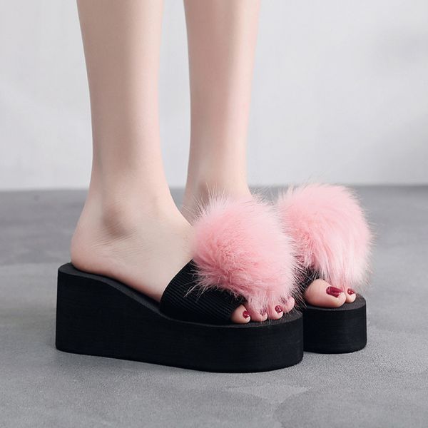 women wedges beach slippers shoes indoor outdoor ladies slipper non-slip slippers ladies summer wild beach shoes, Black
women wedges beach slippers shoes indoor outdoor ladies slipper non-slip slippers ladies summer wild beach shoes, Black
